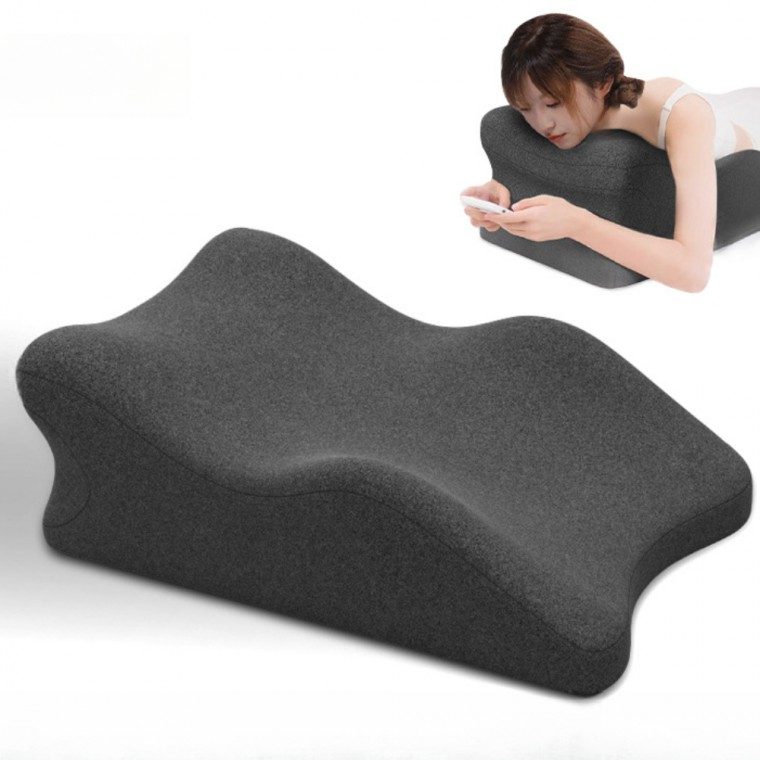 빵빵한 삼각등받이 허리받침쿠션 종아리 다리 베개 대표 이미지