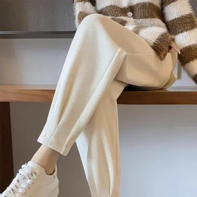 은창]윈터 코듀로이 인사이드 기모 조거 팬츠 바지 대표 이미지