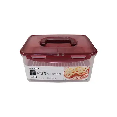 락앤락 발효숙성용기 3.6L 핸들형 -H 누름판 대표 이미지