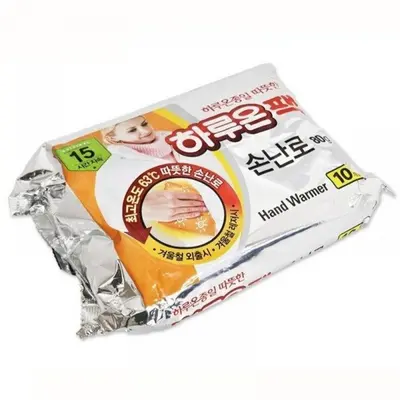 겨울용 손난로핫팩 포켓형 휴대용 야외용 대표 이미지