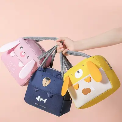 큐티큐티 애니멀 보냉가방 3개 묶음 대표 이미지