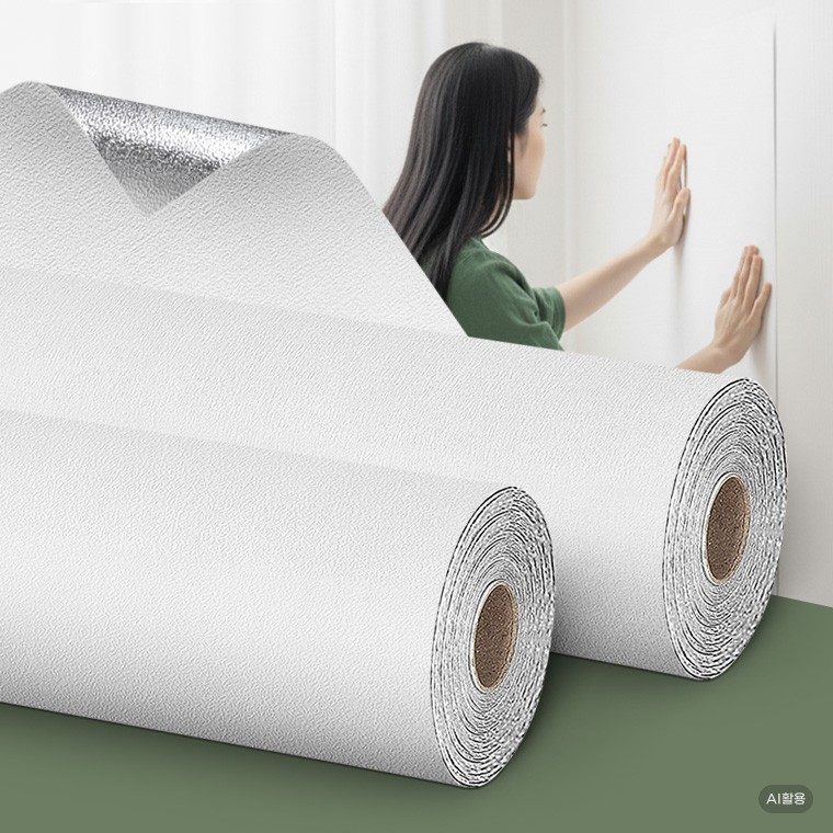 접착식종이벽지 45cm x 10M 아파트 실크벽지 대표 이미지