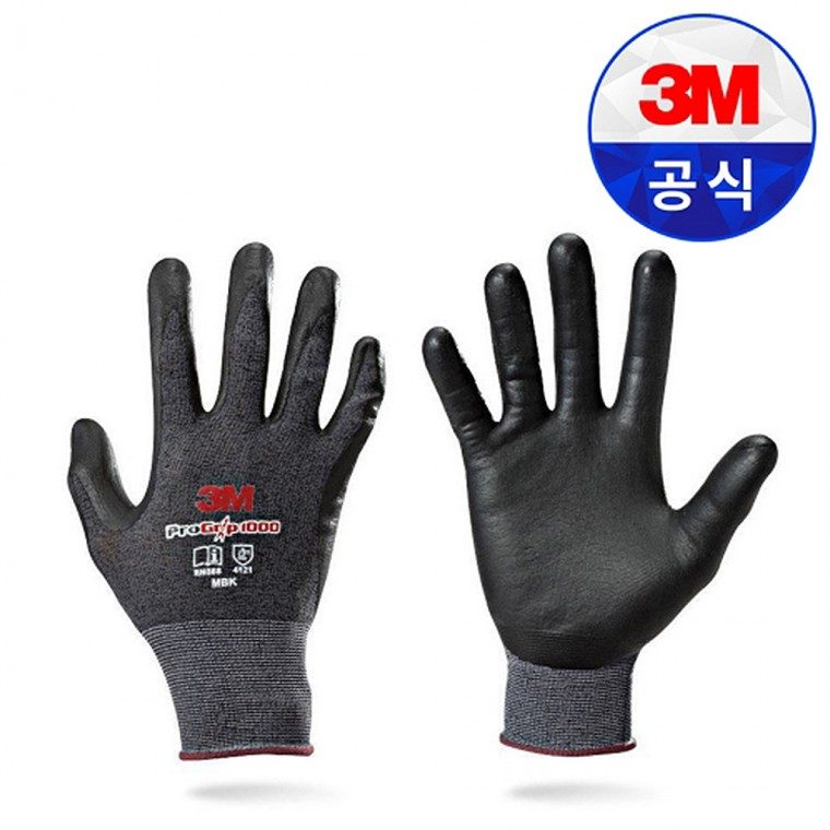 코팅장갑 안전장갑 작업용 그립 장갑 3개 묶음 대표 이미지