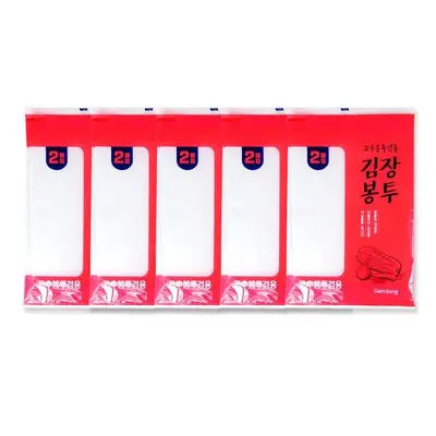 감동 김장봉투 드럼통용2매 -5개 고추봉투겸용 대표 이미지