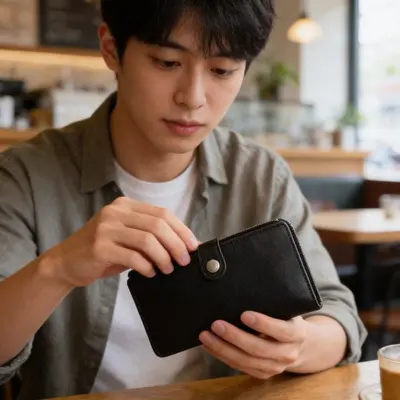 지폐보관 바인더 다이어리 현금 관리 예산 노트 정리 대표 이미지