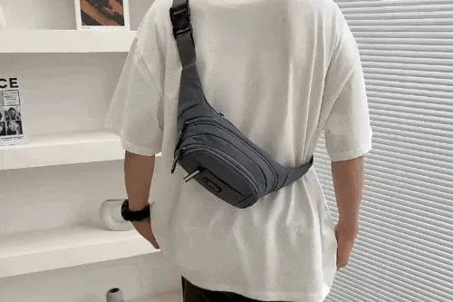 대용량 포켓 힙색 허리가방 스포츠 등산 허리색 3개 묶음 상세 이미지 1