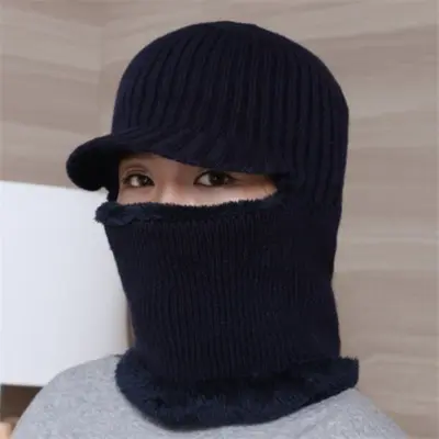 여성 여자 남성 남자 겨울 복면모자 기모비니 대표 이미지
