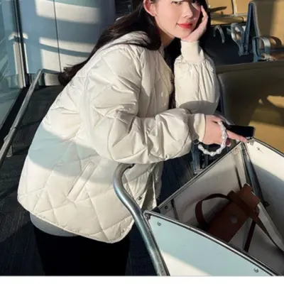 숏패딩 깔깔이 데일리룩 점퍼 여자 데일리 경량 대표 이미지