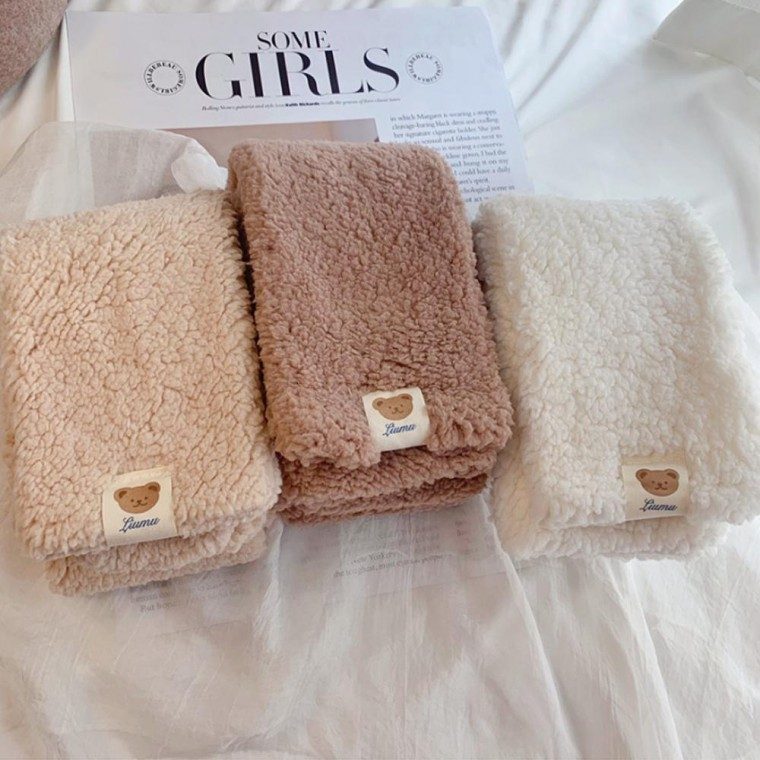 3칼라 뽀글이 머플러 겨울 목도리 양털 후리 스목 3개 묶음 대표 이미지