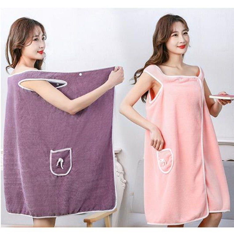 샤워가운 여성 목욕가운 바스가운 홈웨어 3개 묶음 대표 이미지