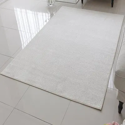 와플 극세사 카페트 러그 아이보리150X200 대표 이미지
