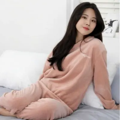 극세사 수면 잠옷 수면바지 수면잠옷 여자수면바지 대표 이미지