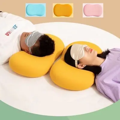 여행용 메모리폼 캠핑 목베개 허리쿠션 낮잠베개 대표 이미지