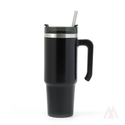 보온보냉 빨대 텀블러 900ml 편리한물병 스텐물통 대표 이미지