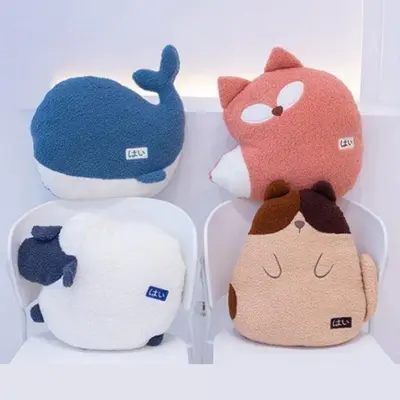 동물 캐릭터 극세사 무릎담요 휴대용 차량용 캠핑 대표 이미지