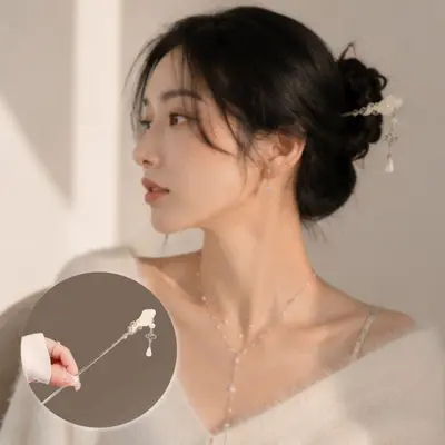 감성 구름 비녀 한복비녀 비녀핀 올림머리 악세사리 3개 묶음 대표 이미지