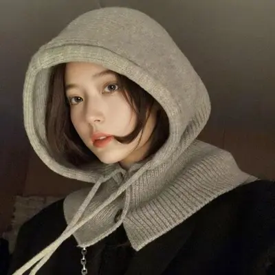 여성 니트 바라클 라바 러닝 발라클라바 넥워머 대표 이미지