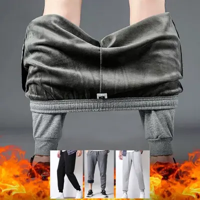 남자트레이닝바지 기모조거형 기모일자형 트레이닝 팬츠 대표 이미지
