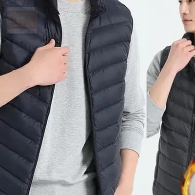 스토어 연 방한방수 경량 패딩조끼 남성조끼패딩 대표 이미지