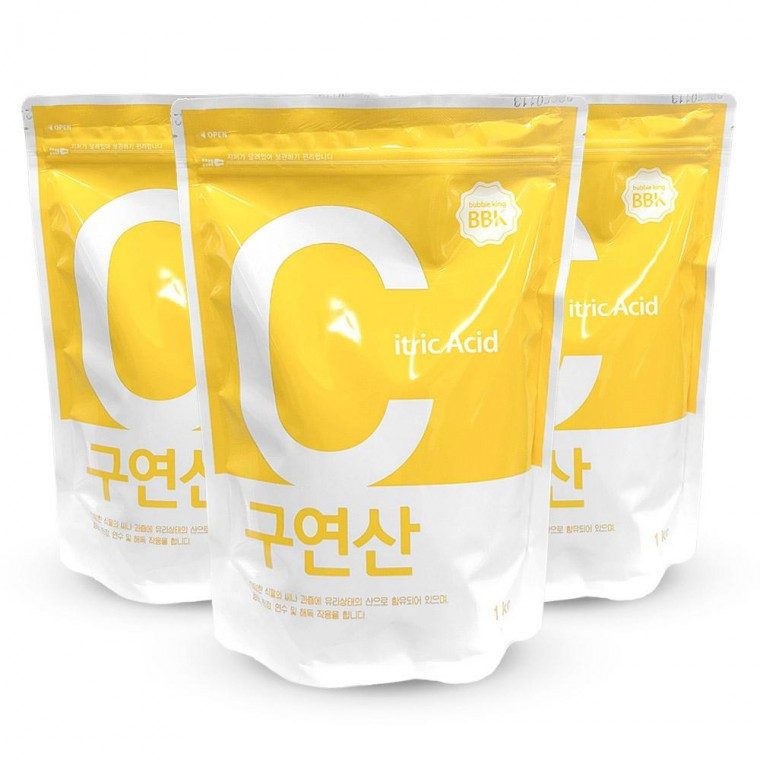 구연산 청소 세정제 1kg 버블킹 대표 이미지