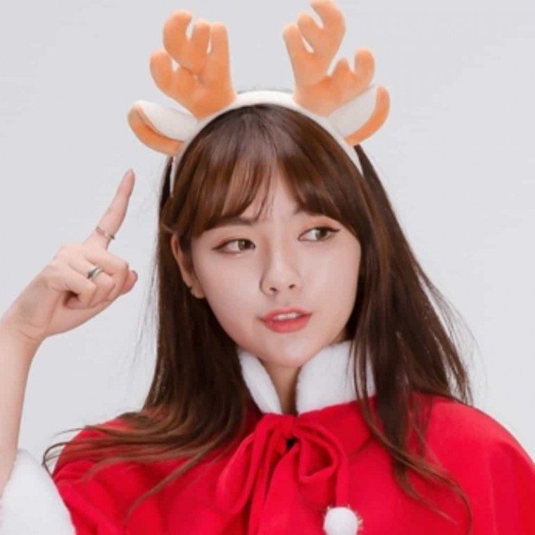 크리스마스코스튬 브라운 사슴 크리스마스 머리띠 3개 묶음 대표 이미지