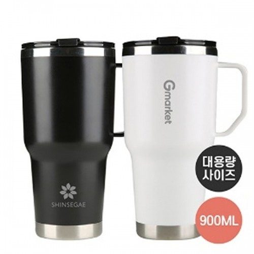 텀블러 원쁠원 매니시 텀블러 900ml 화이트 1 1개