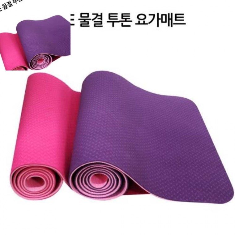요가매트 투톤 운동 헬스 스트레칭 매트 대표 이미지