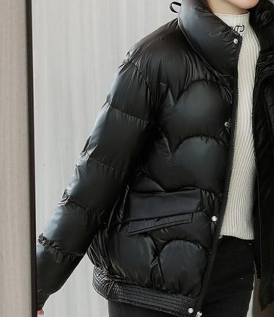 웰론패딩 숏패딩 여성경량패딩 여성아우터 대표 이미지