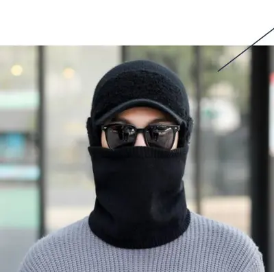 일체형넥워머 귀달이모자 바라클라바 방한모자 군밤모자 대표 이미지