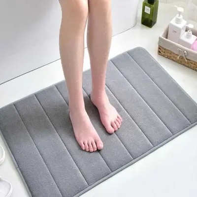 그레이 메모리폼 발매트 50x80cm 샤워발매트 대표 이미지