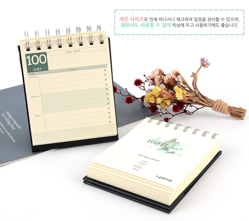 디데이 100일 다이어리 계획표 일정관리 상세 이미지 3