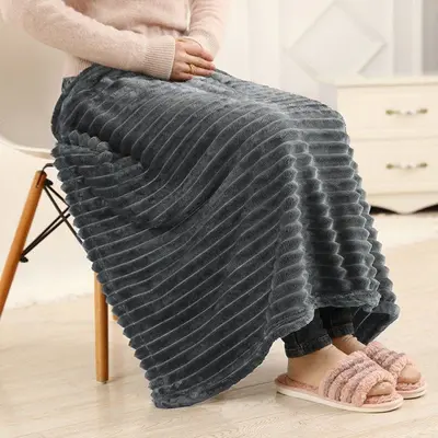 극세사 엠보 무릎 담요 100X70CM 3개 묶음 대표 이미지