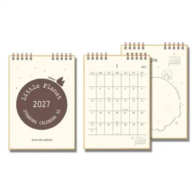2027 리틀플래닛 스탠딩 캘린더32 대표 이미지