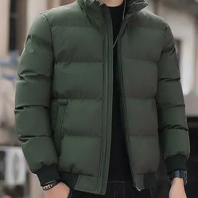 패딩 따뜻한 겨울 숏 점퍼 짧은 크롭 아우터 가벼운 대표 이미지