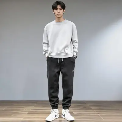 코듀로이 조거 기모 바지 허리밴딩 겨울 추동복 대표 이미지