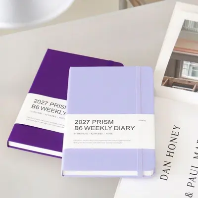 2027 프리즘 위클리 B6 양장 밴드형 다이어리 대표 이미지