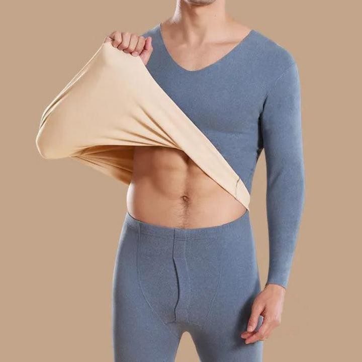 남성 기모내의 심리스 겨울 내복 대표 이미지