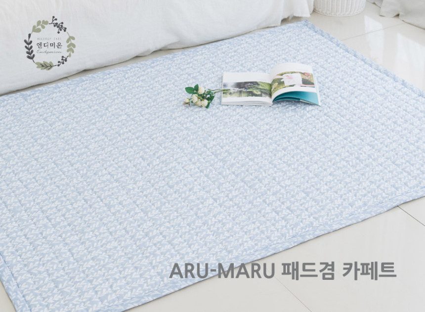 인견패드 겸 카페트 싱글 슈퍼싱글 110x200cm 여름 침대패드 상세 이미지 1