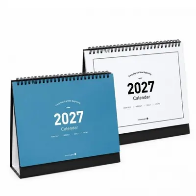 2027년 탁상달력 중형 사무업무 스탠딩캘린더 대표 이미지