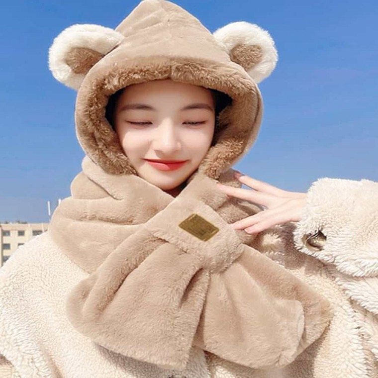 라이프코치 귀여운 모자 머플러 정성포장 바라클라바 대표 이미지