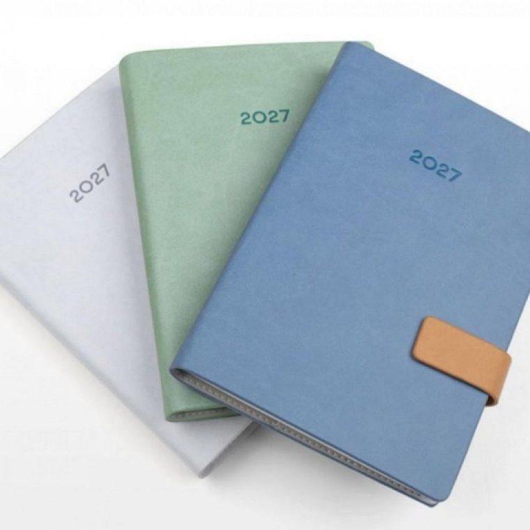 2027년 신년 트윈링 A5 월간 스프링 다이어리 대표 이미지