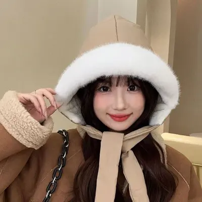 패딩 바라클라바 모자 털 겨울 벙거지 귀도리 귀달이모자 3개 묶음 대표 이미지