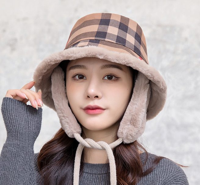 방한모자 겨울여성골프모자 골프모자 여성겨울털모자 대표 이미지