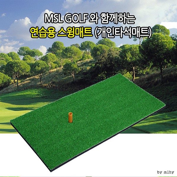 골프 스윙매트 연습용 골프매트 스윙연습기 대표 이미지