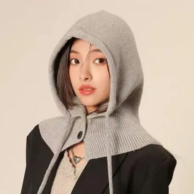 니트 후드 바라클 라바 겨울 방한 넥워머 목 여자 대표 이미지