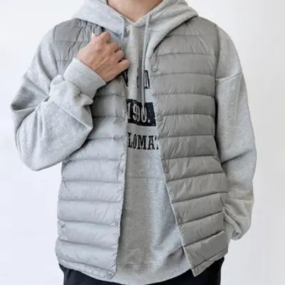 남자 패딩 경량패딩 가을점퍼 오리털조끼 오리털패딩 대표 이미지