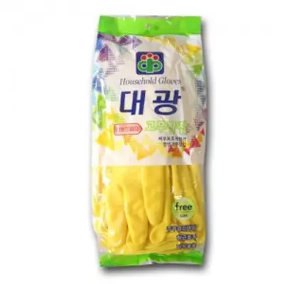 고무 장갑 설거지 청소 손빨래 주방 위생 고무장갑 대표 이미지