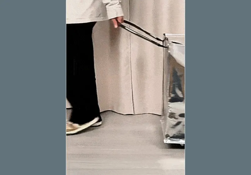 글림 대용량 접이식 롤링카트 60L 3color 상세 이미지 1