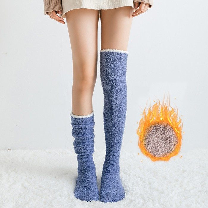 임산부 오버니삭스 무압박 롱 수면양말 수족냉증 양말 3개 묶음 대표 이미지