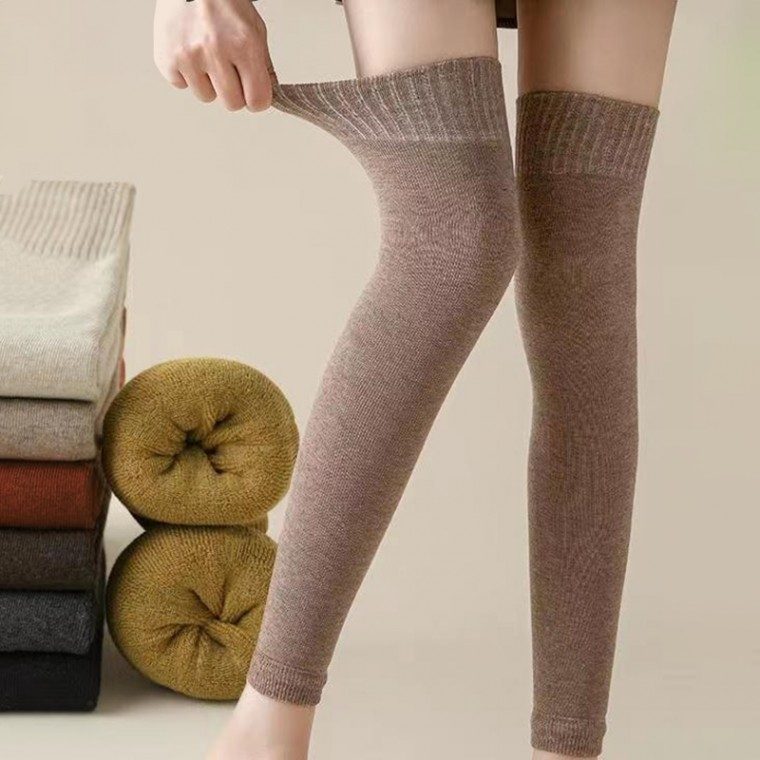 레그워머 레그워머 여성 기모 겨울 발토시 55cm 3개 묶음